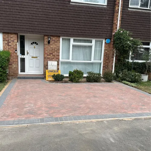 Driveway project by Unique Driveways