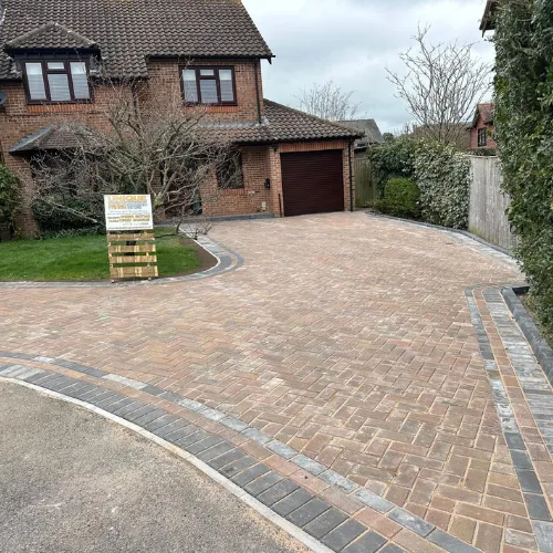Driveway project by Unique Driveways